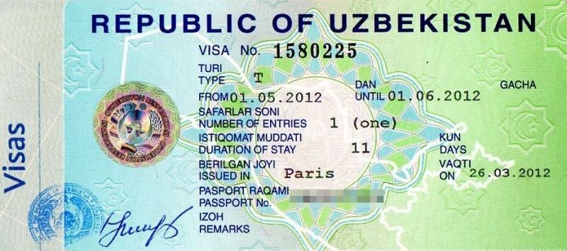 uzbekistan visa